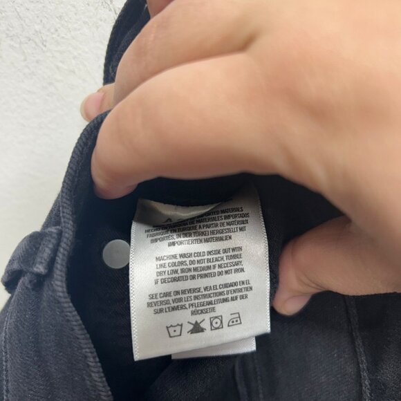 Agolde Sophie High-Rise Ankle Skinny Jeans Distressed Hem Size 29 - Picture 6 of 11